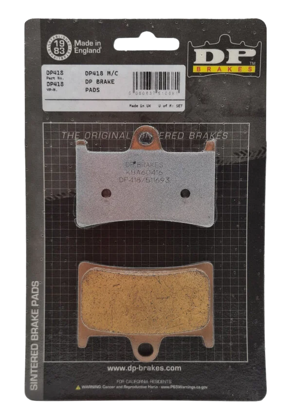 Plaquettes de frein Avant DP BRAKES - Yamaha T-MAX 500 (Ph2) - Miniature 2