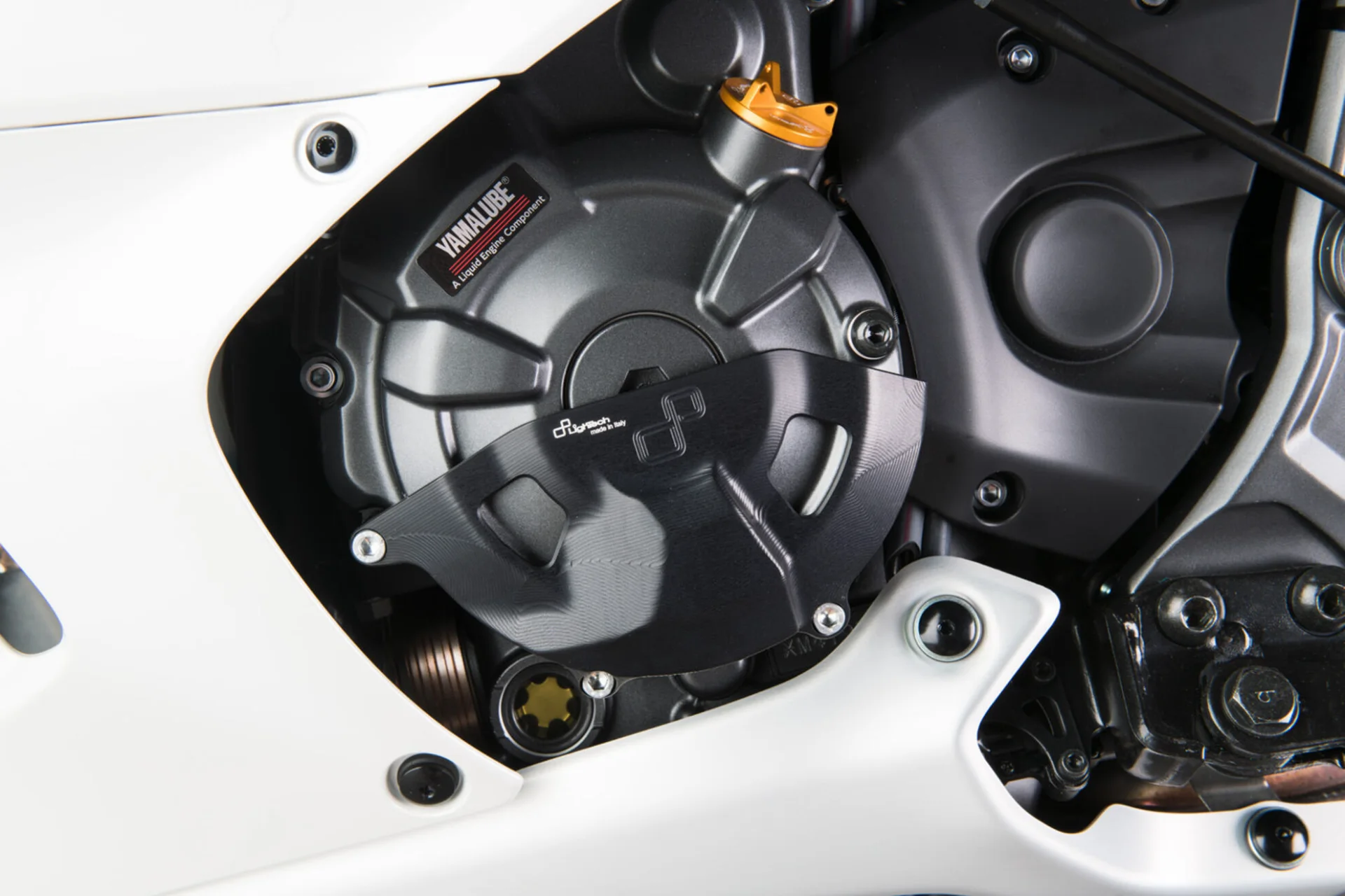 Couvre-carter d'alternateur LIGHTECH - Yamaha R7 - Miniature 3