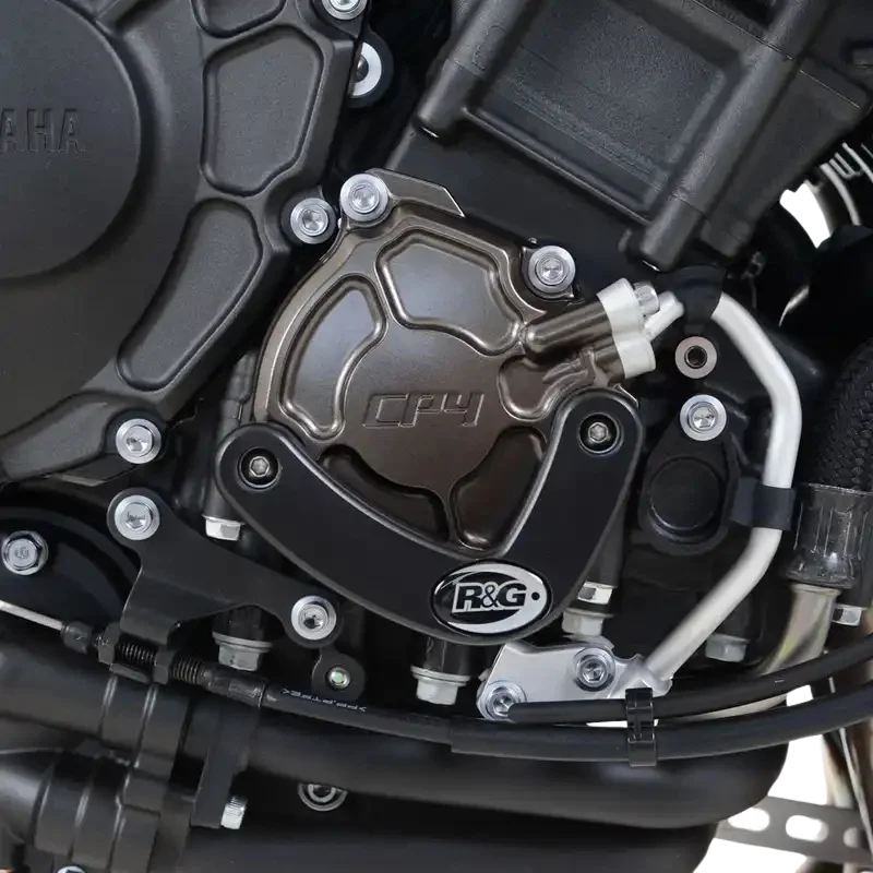Slider moteur droit R&G RACING noir - Yamaha MT-10 - Miniature 2