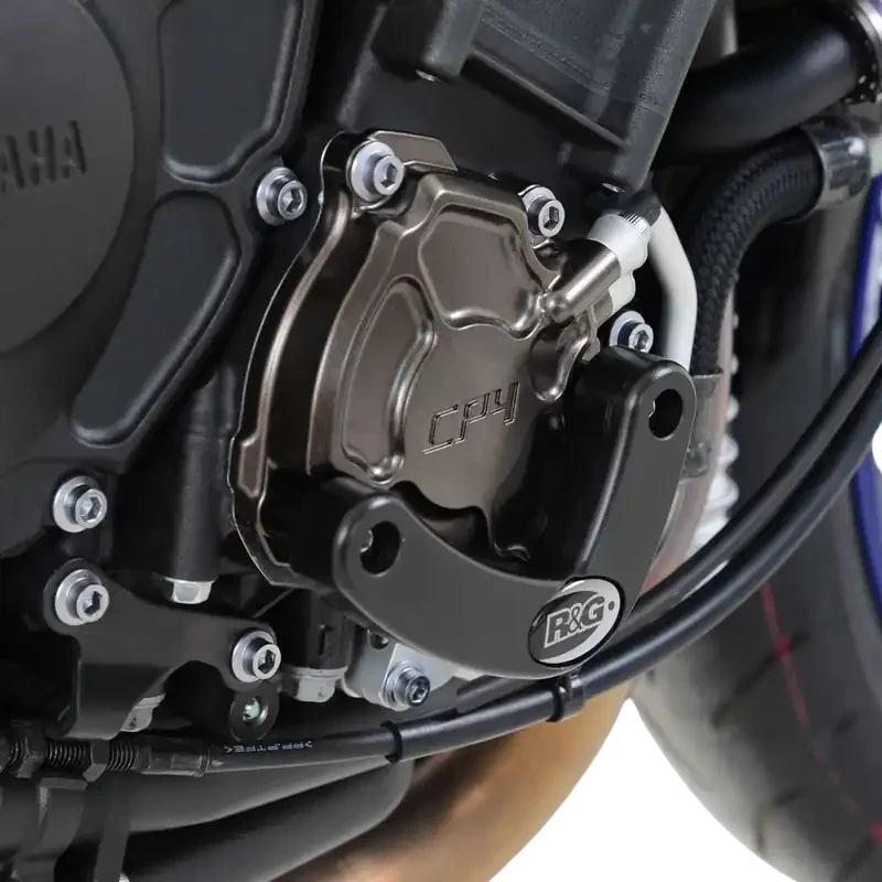 Slider moteur droit R&G RACING noir - Yamaha MT-10 - Miniature 3