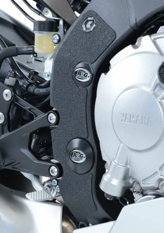 Adhésif anti-frottement R&G RACING cadre/bras oscillant noir 4 pièces - Yamaha R1 - Miniature 2