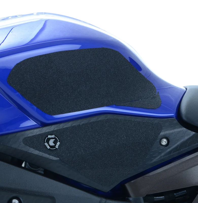 Kit grip de réservoir R&G RACING 4 pièces noir - Yamaha R1 - Miniature 2