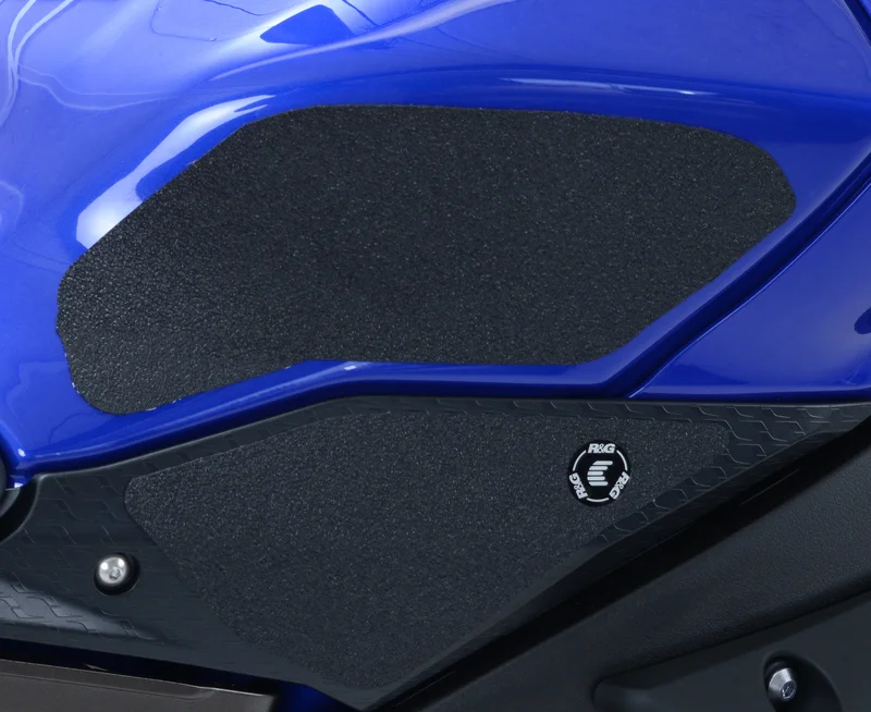 Kit grip de réservoir R&G RACING 4 pièces noir - Yamaha R1 - Miniature 3