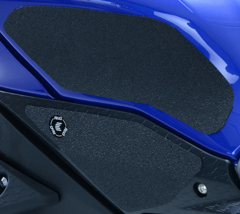 Kit grip de réservoir R&G RACING 4 pièces noir - Yamaha R1 - Miniature 4