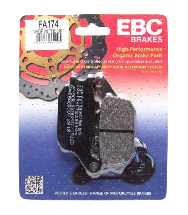 Plaquettes de frein Arrière FA EBC Brakes - Yamaha MT-07 - Miniature 2