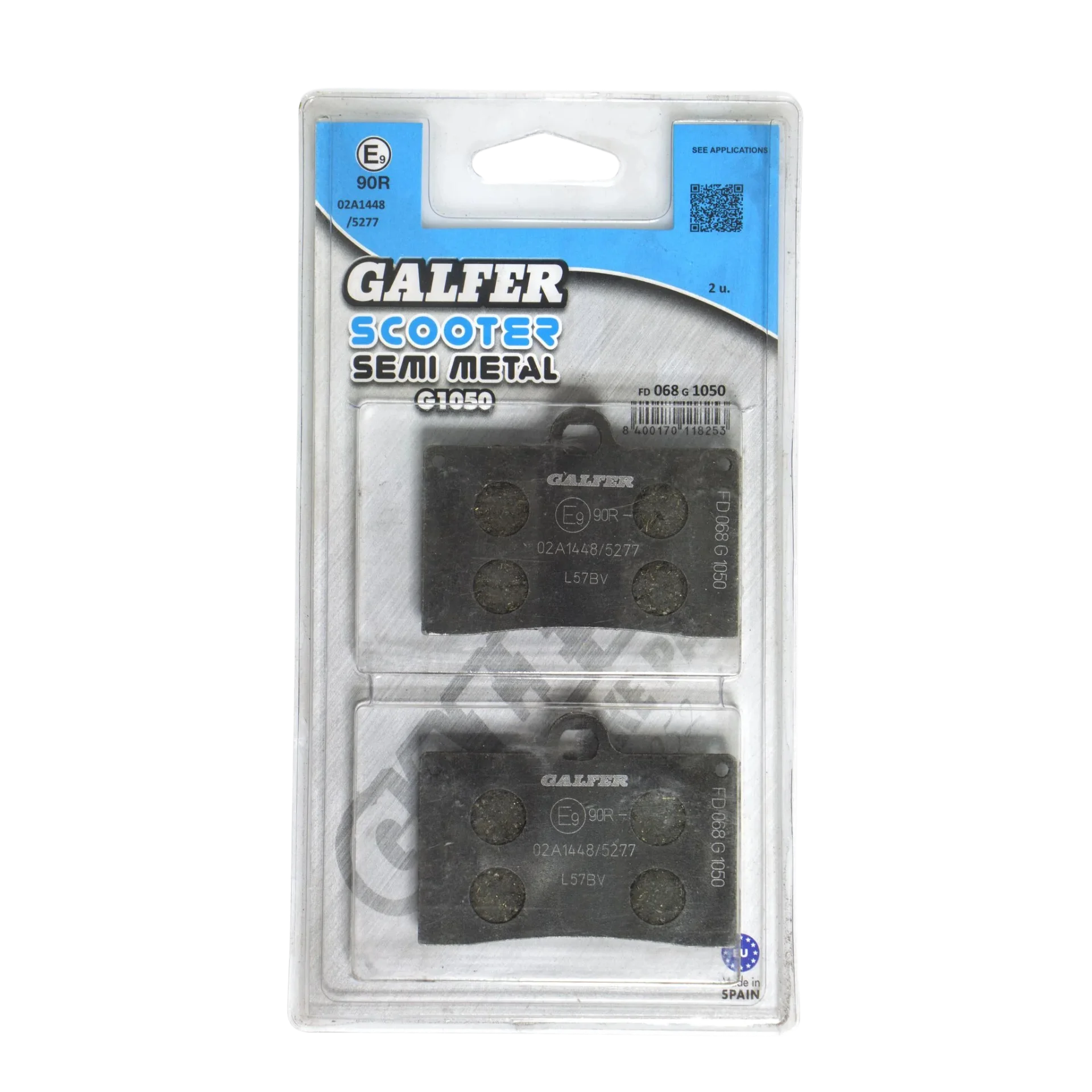 Plaquettes de Frein Avant GALFER SM - Yamaha T-MAX 500 (Ph1) - Miniature 2