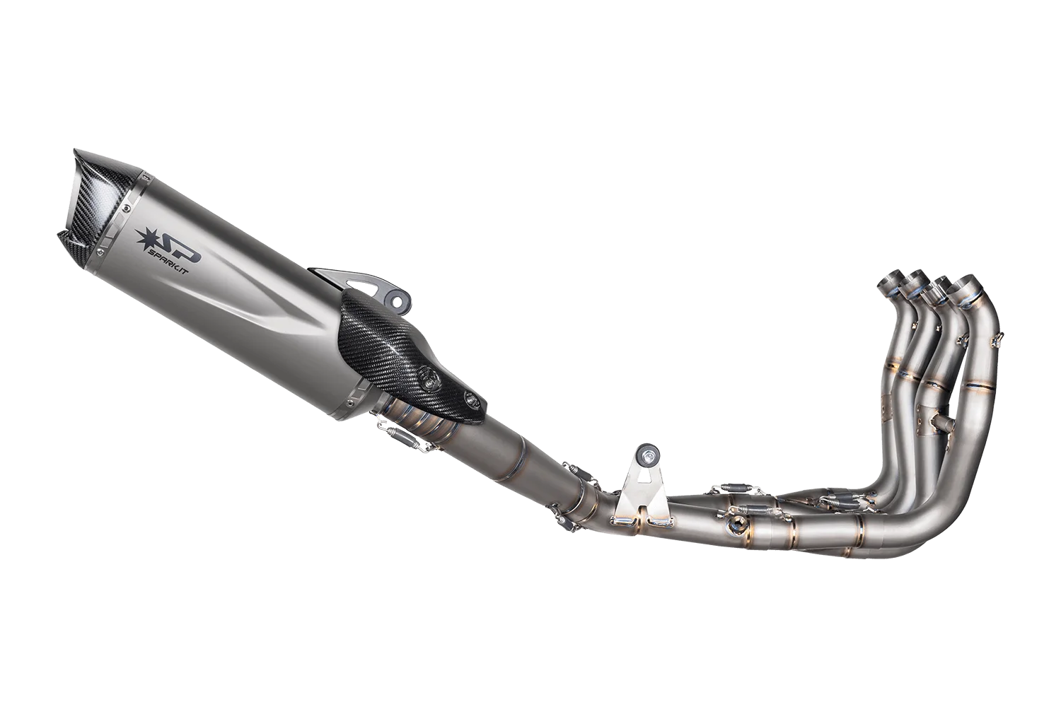 Demi-ligne SPARK FORCE EVO titane - Yamaha R1 - Image 1