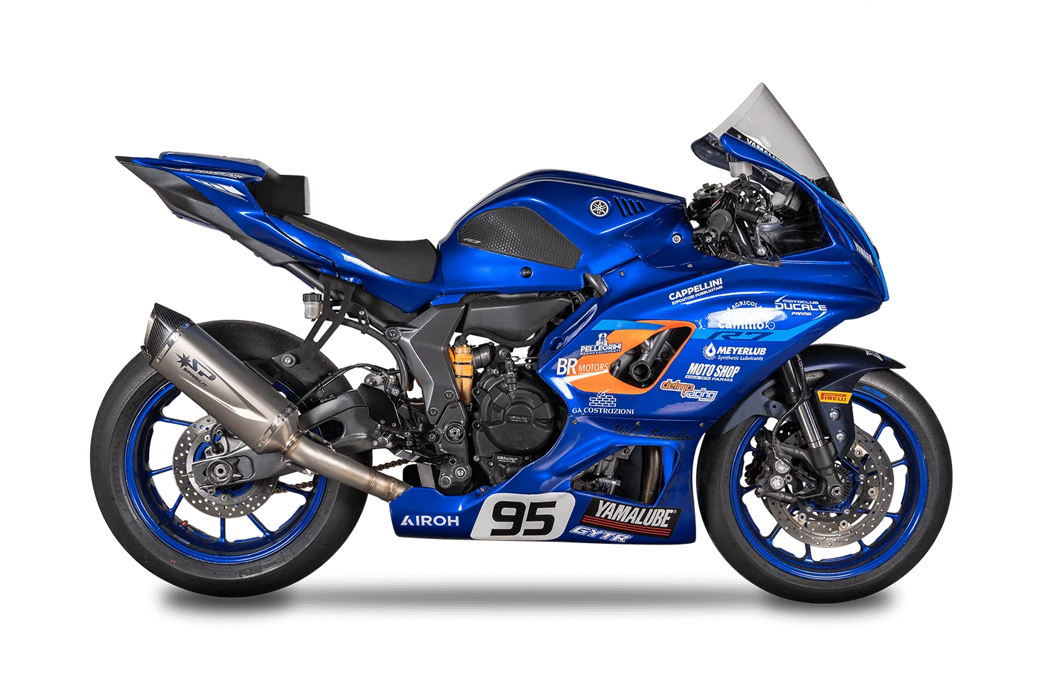 Ligne Complète SPARK FORCE EVO titane - Yamaha R7 - Miniature 2