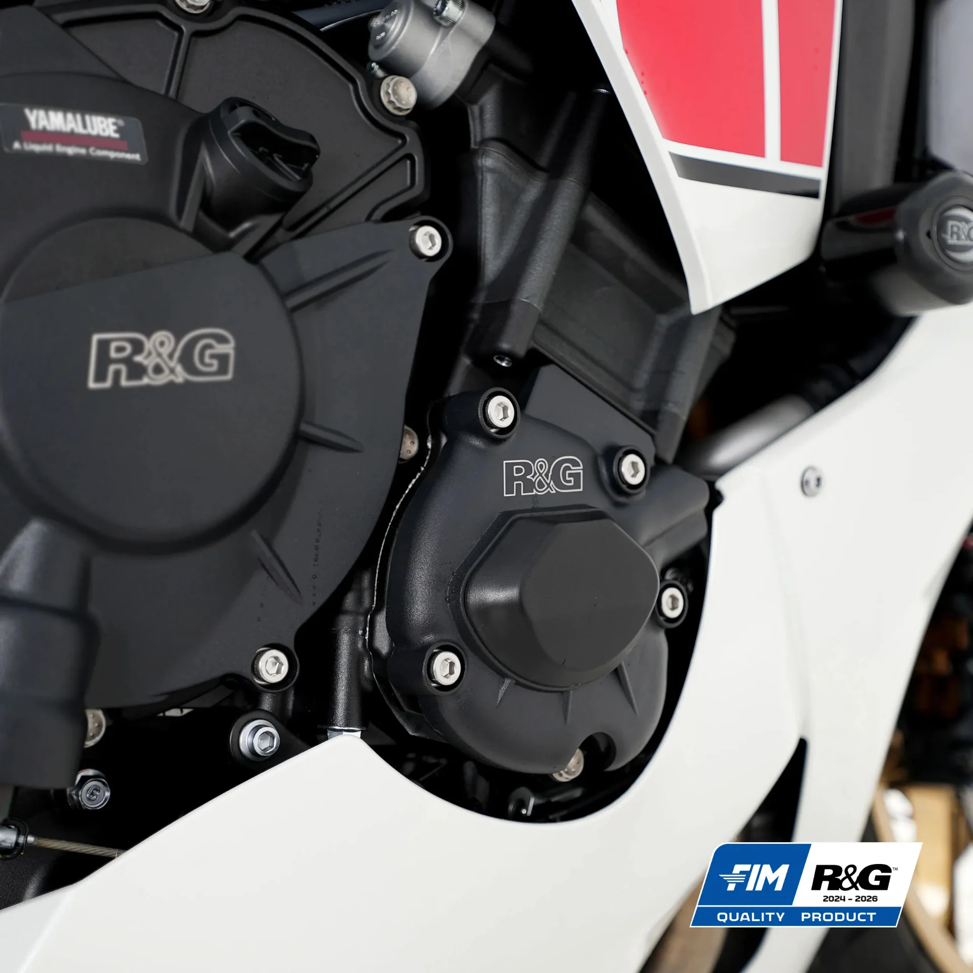 Kit de couvre-carter moteur R&G RACING Pro (alternateur/embrayage/pompe à huile) - Yamaha R1 - Miniature 4