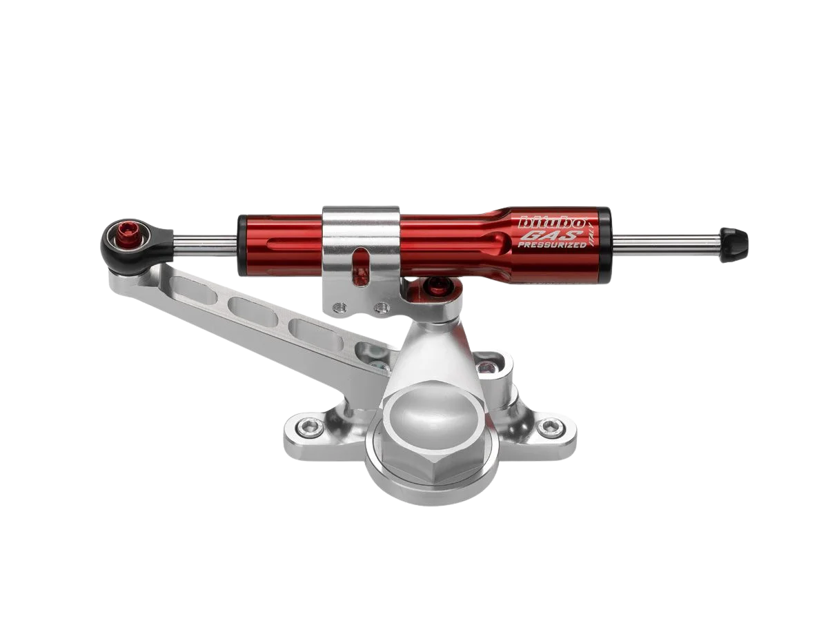 Kit amortisseur de direction Bitubo rouge - Yamaha R1 - Image 1