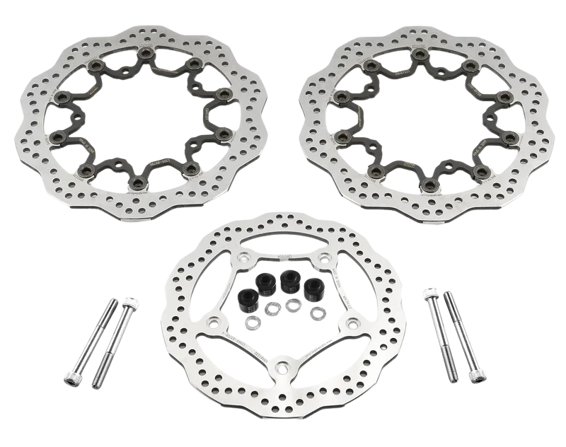 Kit disque de frein Oversize NG BRAKES rond flottant - Yamaha TMAX 530 SX / DX