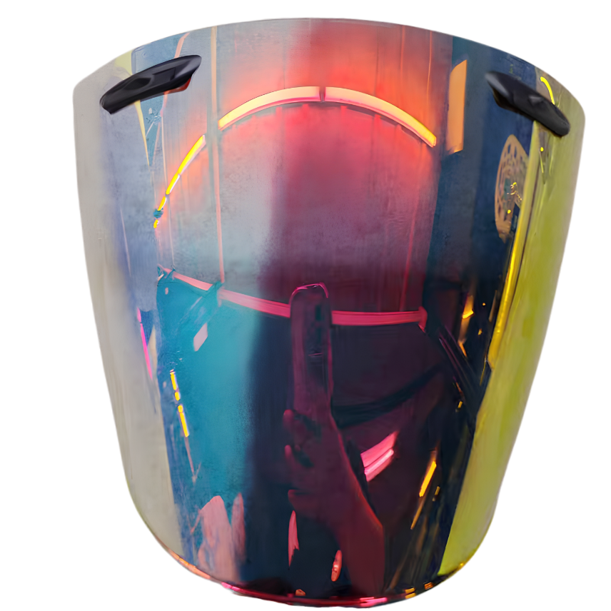 Visière LH 4 Saisons Iridium rouge pour Arai VZ-RAM / SZ-R