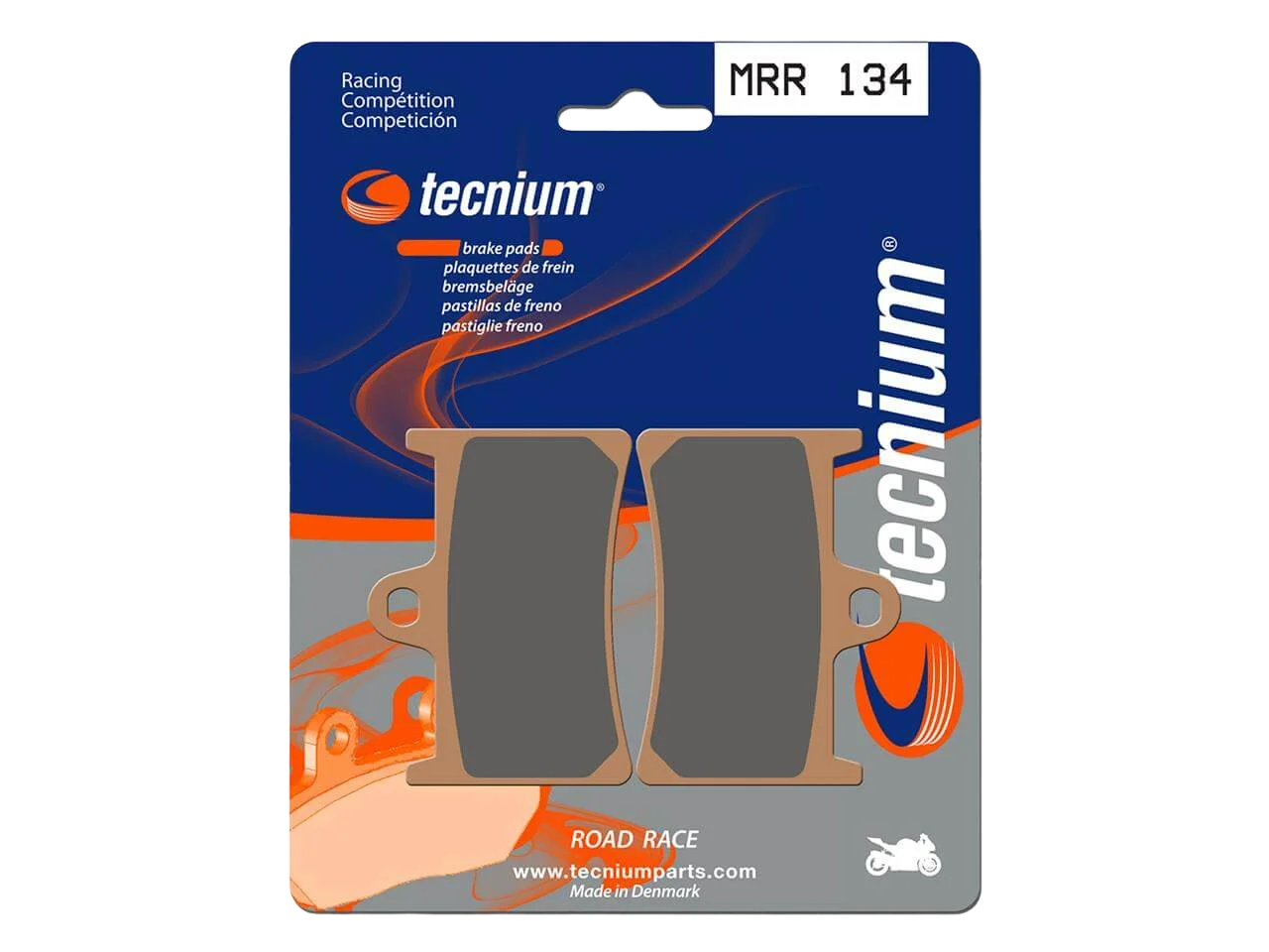 Plaquettes de frein Avant TECNIUM métal fritté - MTR134 - Yamaha R7