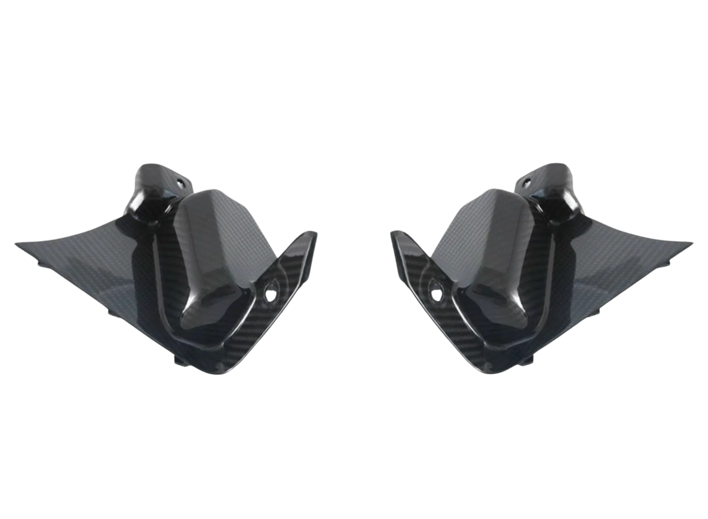 Caches instrumentation carbone FULLSIX - Yamaha R1 - Miniature 2