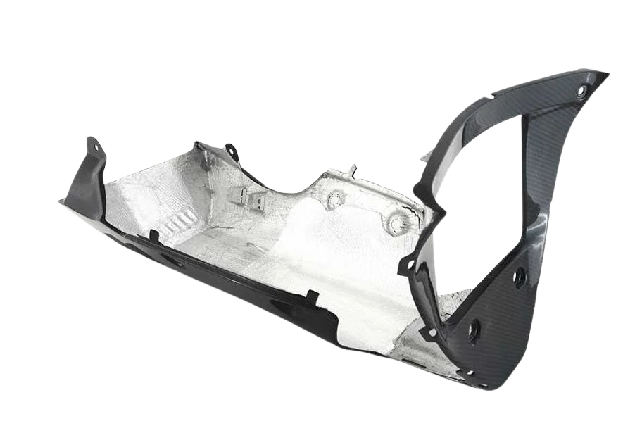 Sabot Complet carbone FULLSIX échappement aftermarket - Yamaha R1M - Image 1