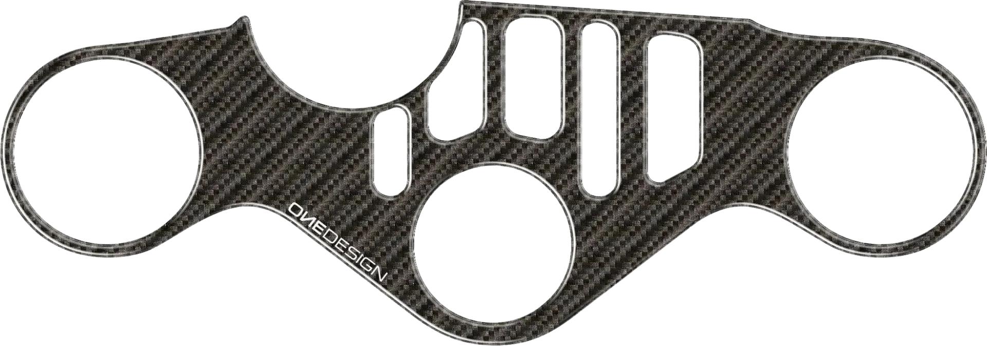 Protection de té de fourche ONEDESIGN carbone - Yamaha R1M - Image 1