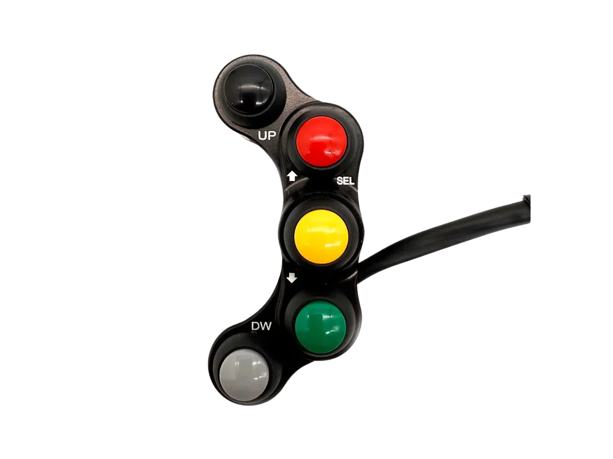 Commodo Gauche racing - Instrumentation I2M - WRS 5bts - Yamaha R1M