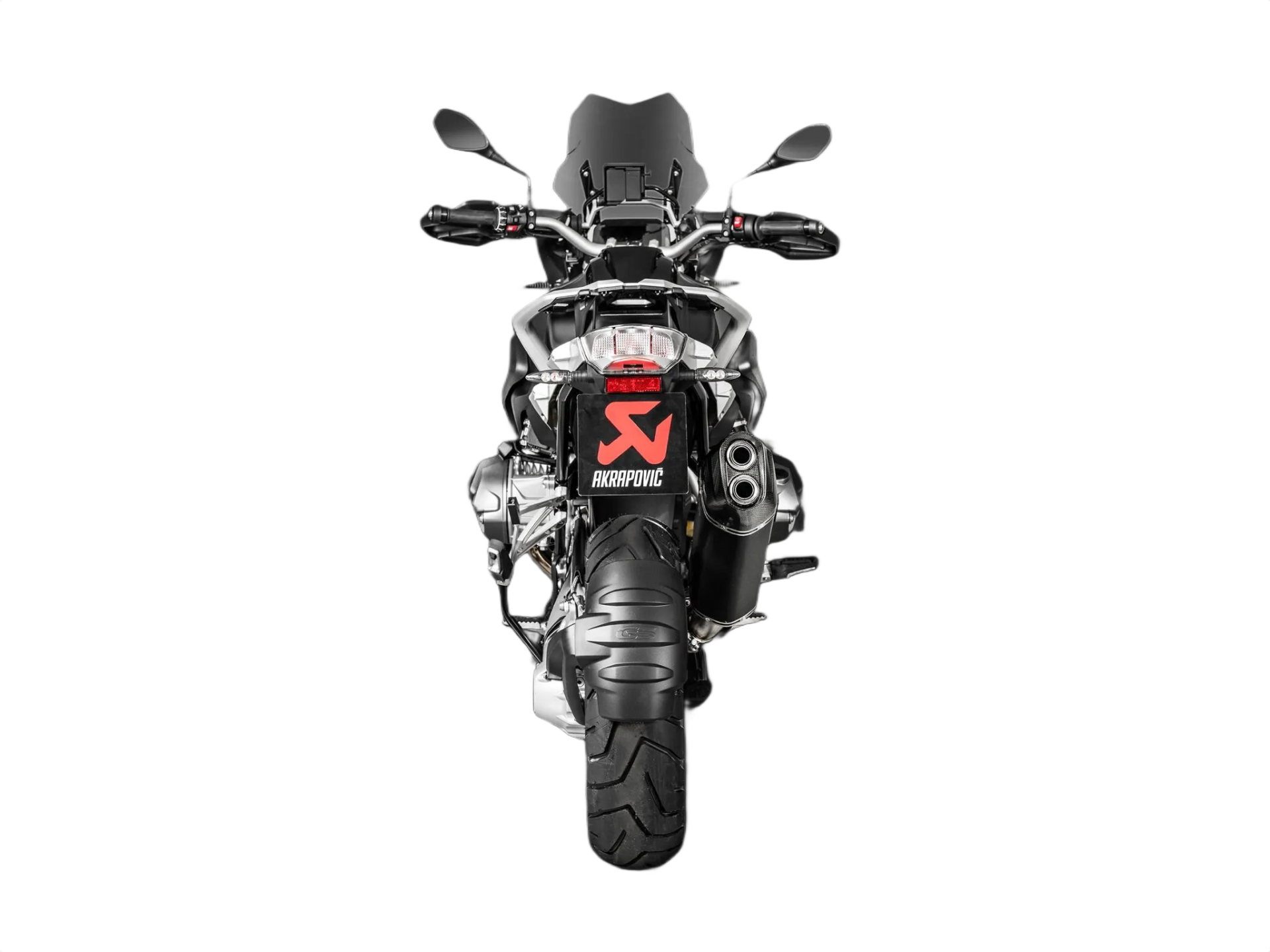 Silencieux Akrapovic Slip-on Titane Noir- BMW GS 1250 - Miniature 4