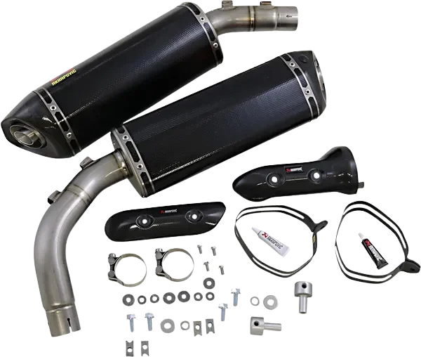 Silencieux AKRAPOVIC carbone - Yamaha R1 - Miniature 2
