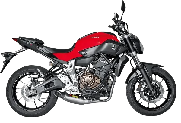 Ligne Complète Akrapovic Acier - Yamaha MT-07 - Miniature 2