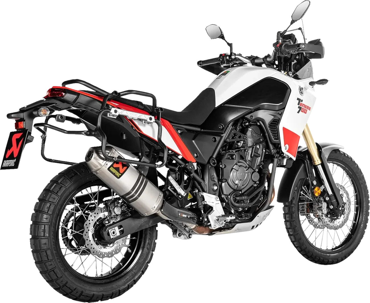Silencieux AKRAPOVIC titane - Yamaha Ténéré 700 - Miniature 3