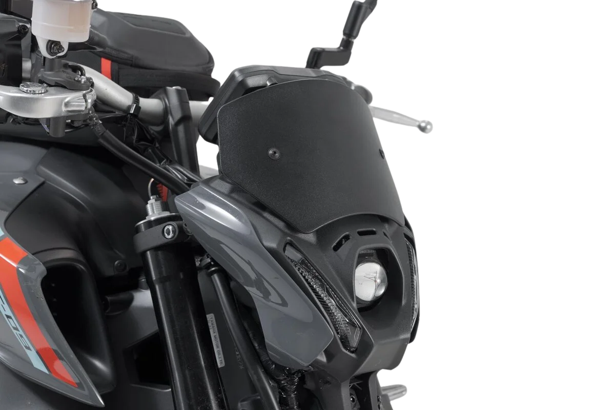 Bulle courte noire SW-MOTECH - Yamaha MT-09 - Miniature 3