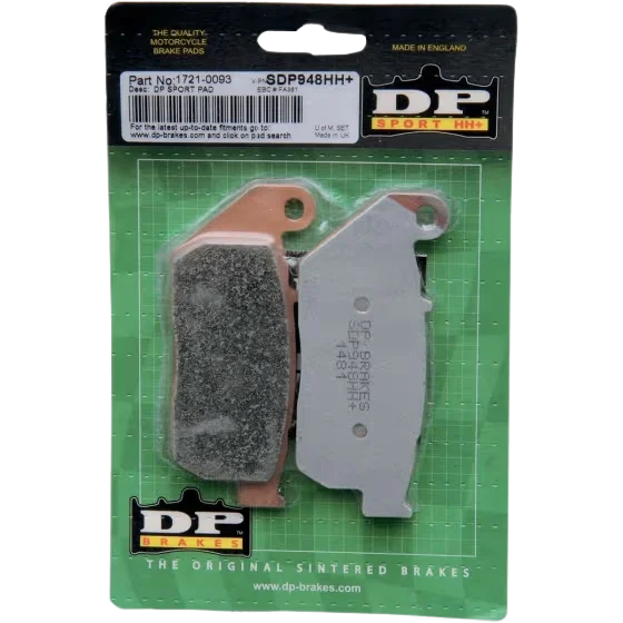 Plaquettes de frein Arrière DP BRAKES Sport HH+ - Yamaha T-MAX 530 - Miniature 2