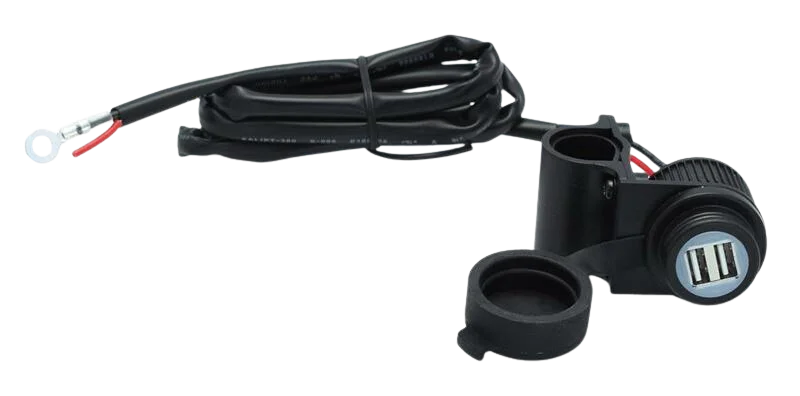 Prise USB BIHR avec fixation guidon 12V