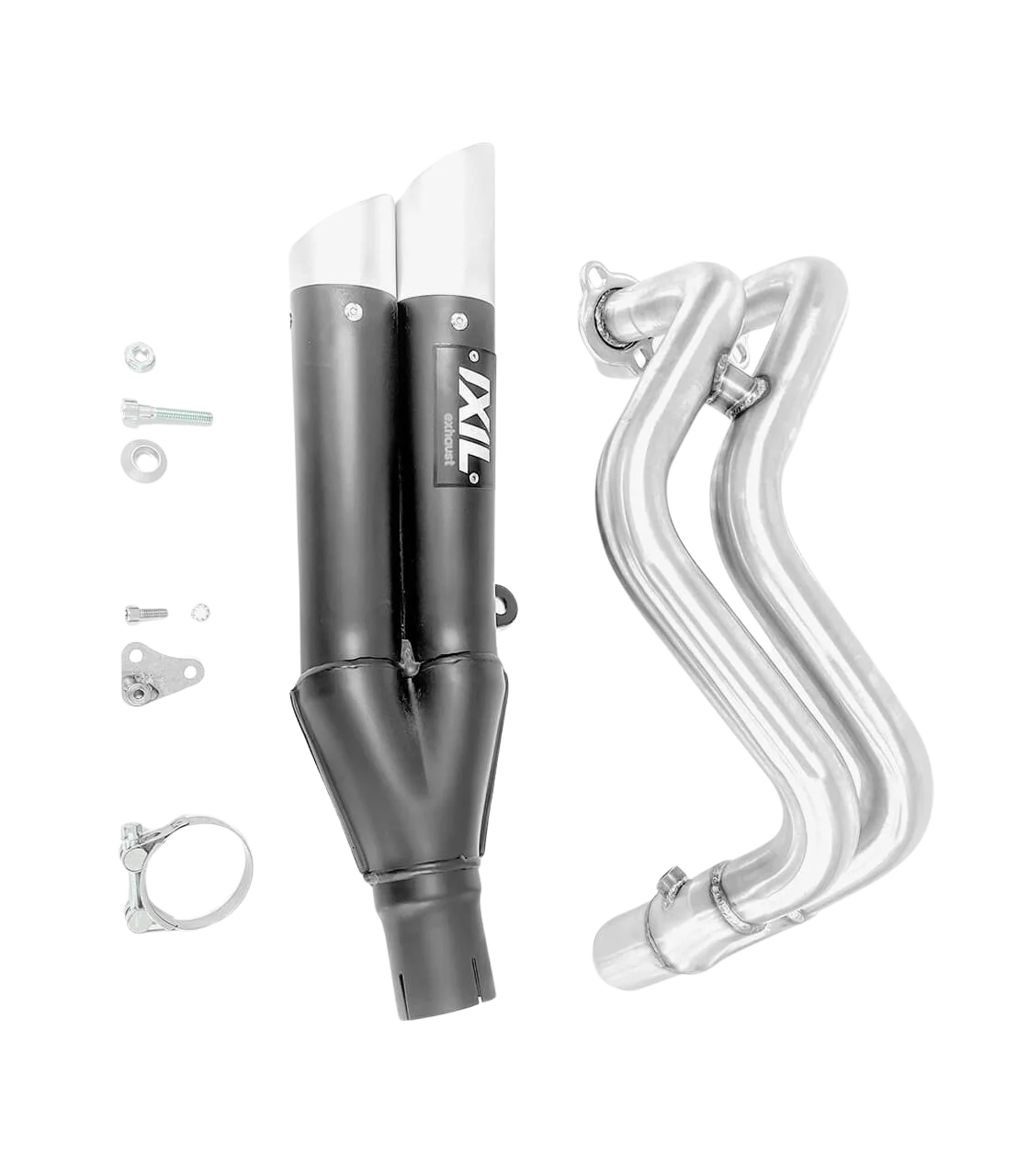 Ligne Complète Ixil Hyperlow Inox Noir - Yamaha MT-07 - Image 1
