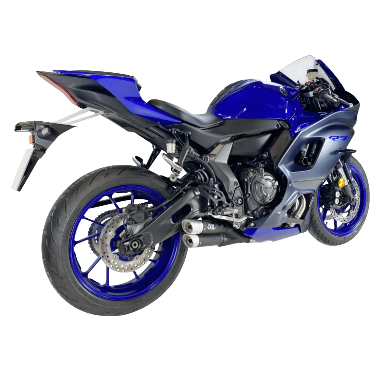 Ligne Complète Ixil Hyperlow Inox Noir - Yamaha R7 - Miniature 3