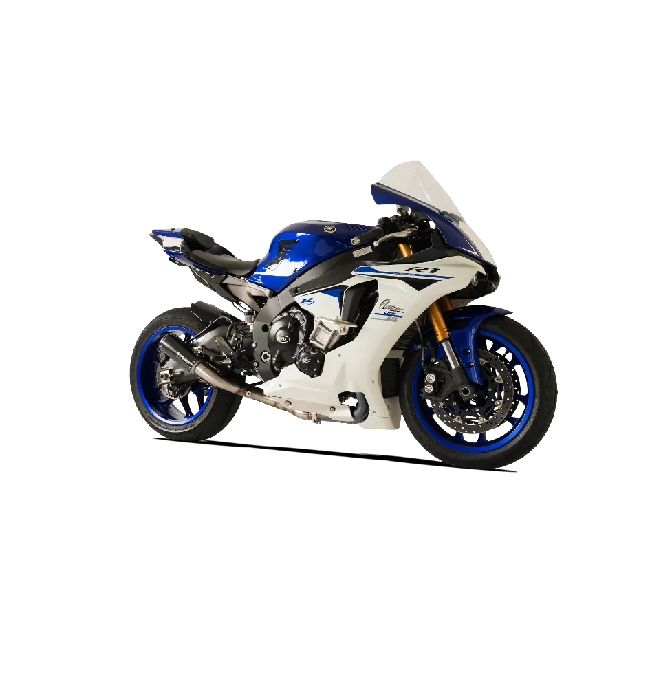 Demi-Ligne HP CORSE GP07 Noir - Yamaha R1 - Miniature 3