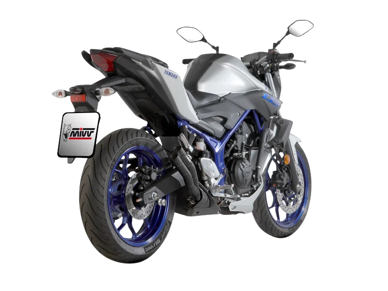 Silencieux Mivv Double Gun - Yamaha MT-03 - Miniature 2