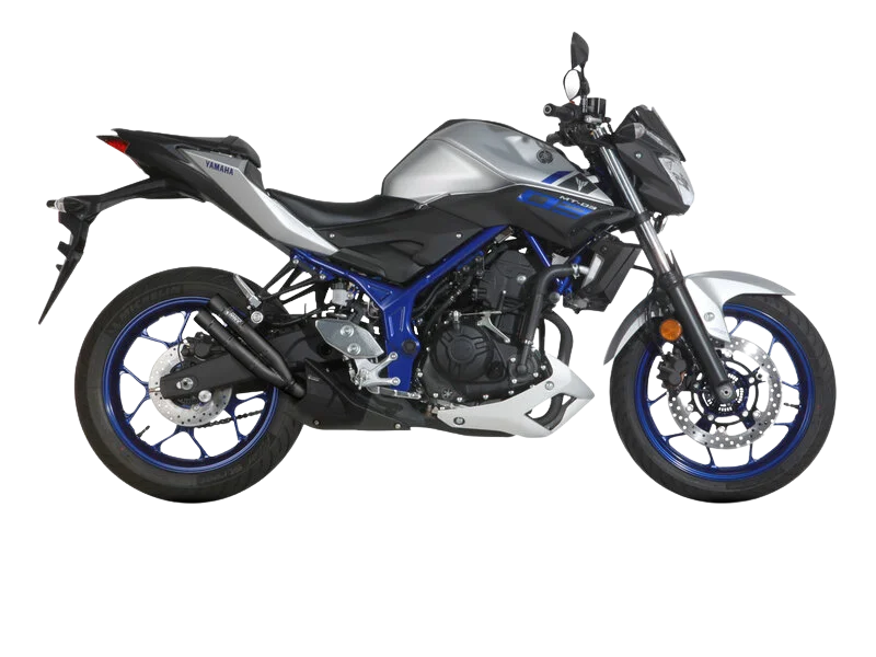 Silencieux Mivv Double Gun - Yamaha MT-03 - Miniature 3