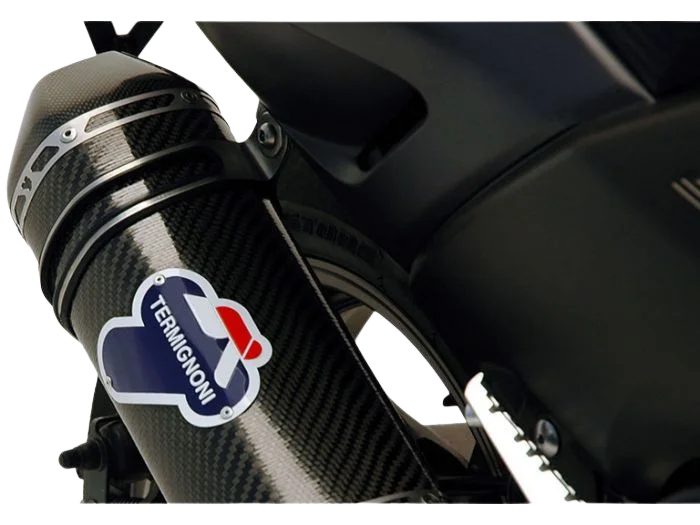 Ligne Complète Termignoni Carbone homologuée - Yamaha T-MAX 530 - Miniature 3