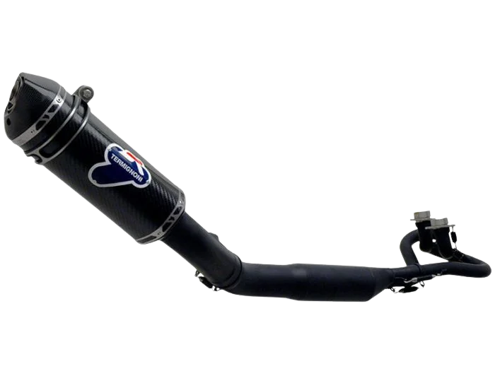 Ligne Complète Termignoni Carbone Full Black homologuée - Yamaha T-MAX 530