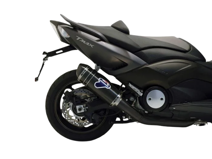 Ligne Complète Termignoni Carbone Full Black homologuée - Yamaha T-MAX 530 - Miniature 4