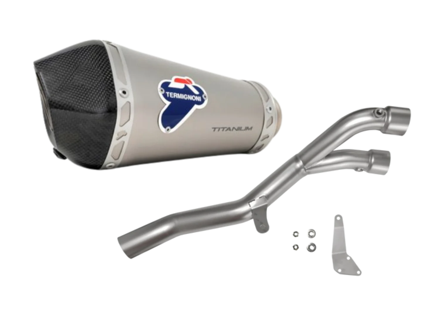 Demi-Ligne Termignoni Conique Titane/Carbone - Yamaha R1