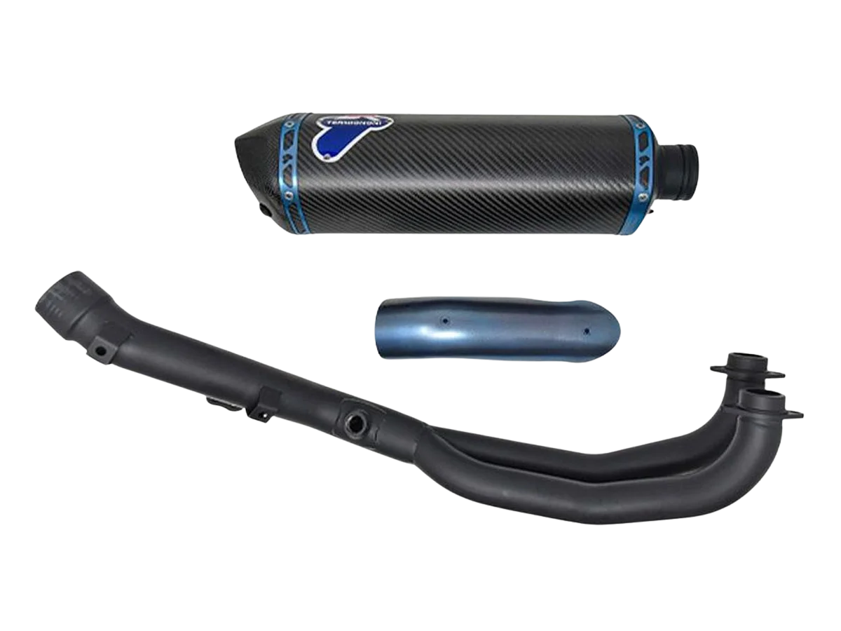 Ligne Complète Termignoni Titane noir - Yamaha T-MAX 560 - Image 1