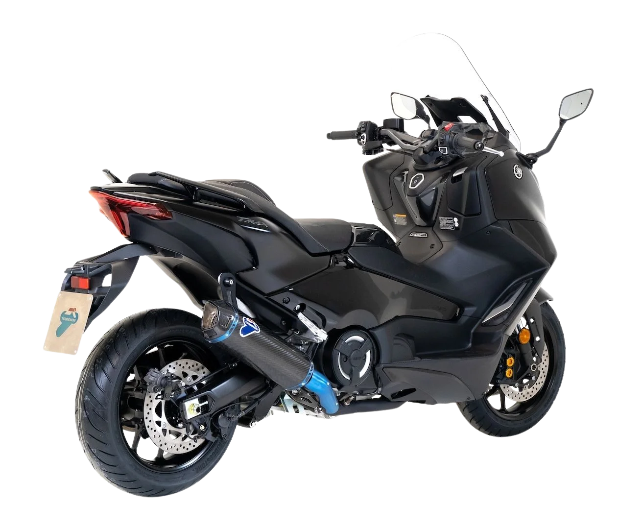 Ligne Complète Racing Termignoni Carbone Full Black - Yamaha T-MAX 560 - Miniature 4