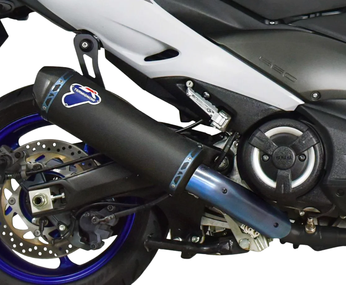 Ligne Complète Racing Termignoni Titane Full Black - Yamaha T-MAX 560 - Image 1