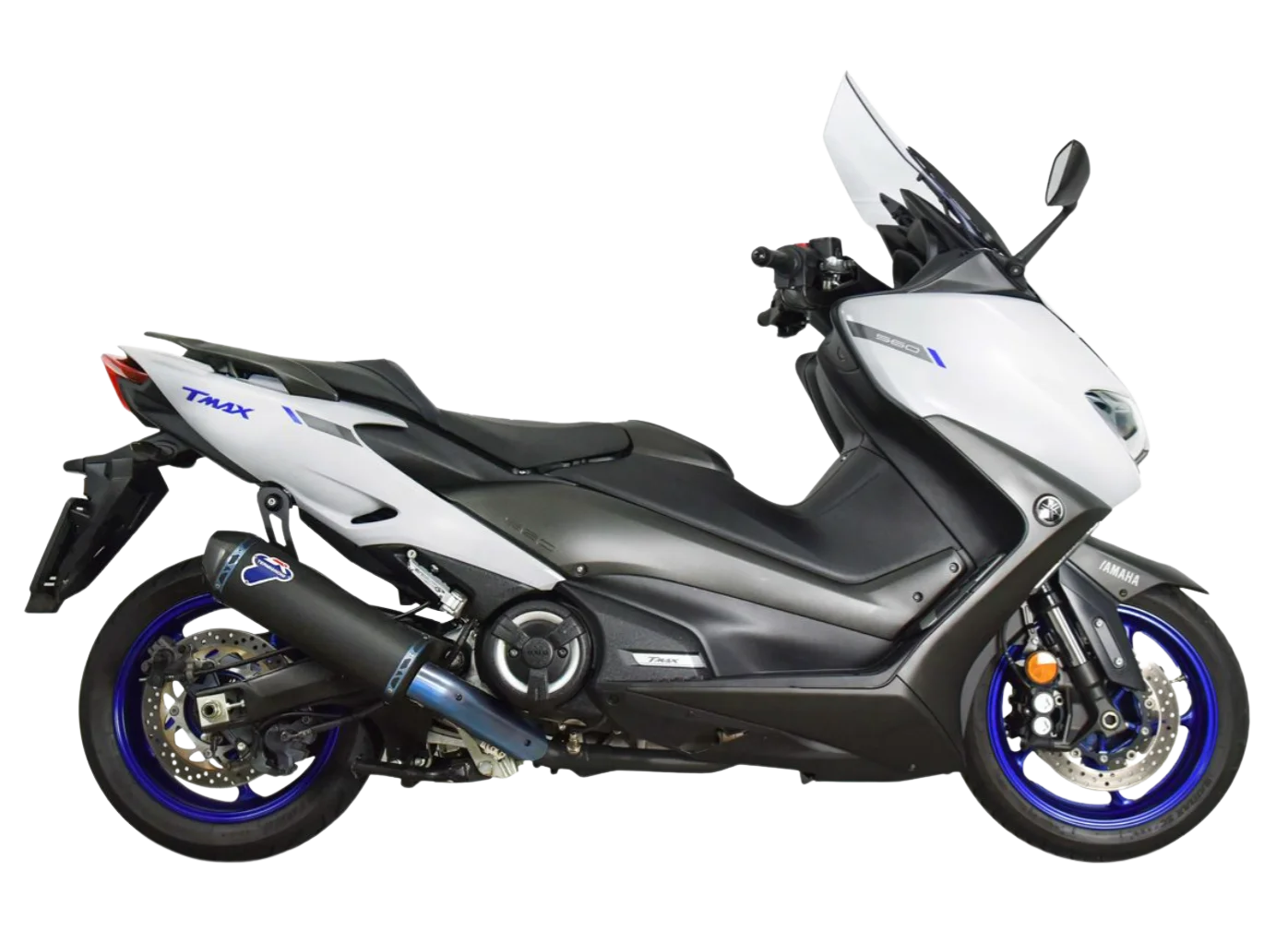 Ligne Complète Racing Termignoni Titane Full Black - Yamaha T-MAX 560 - Miniature 2