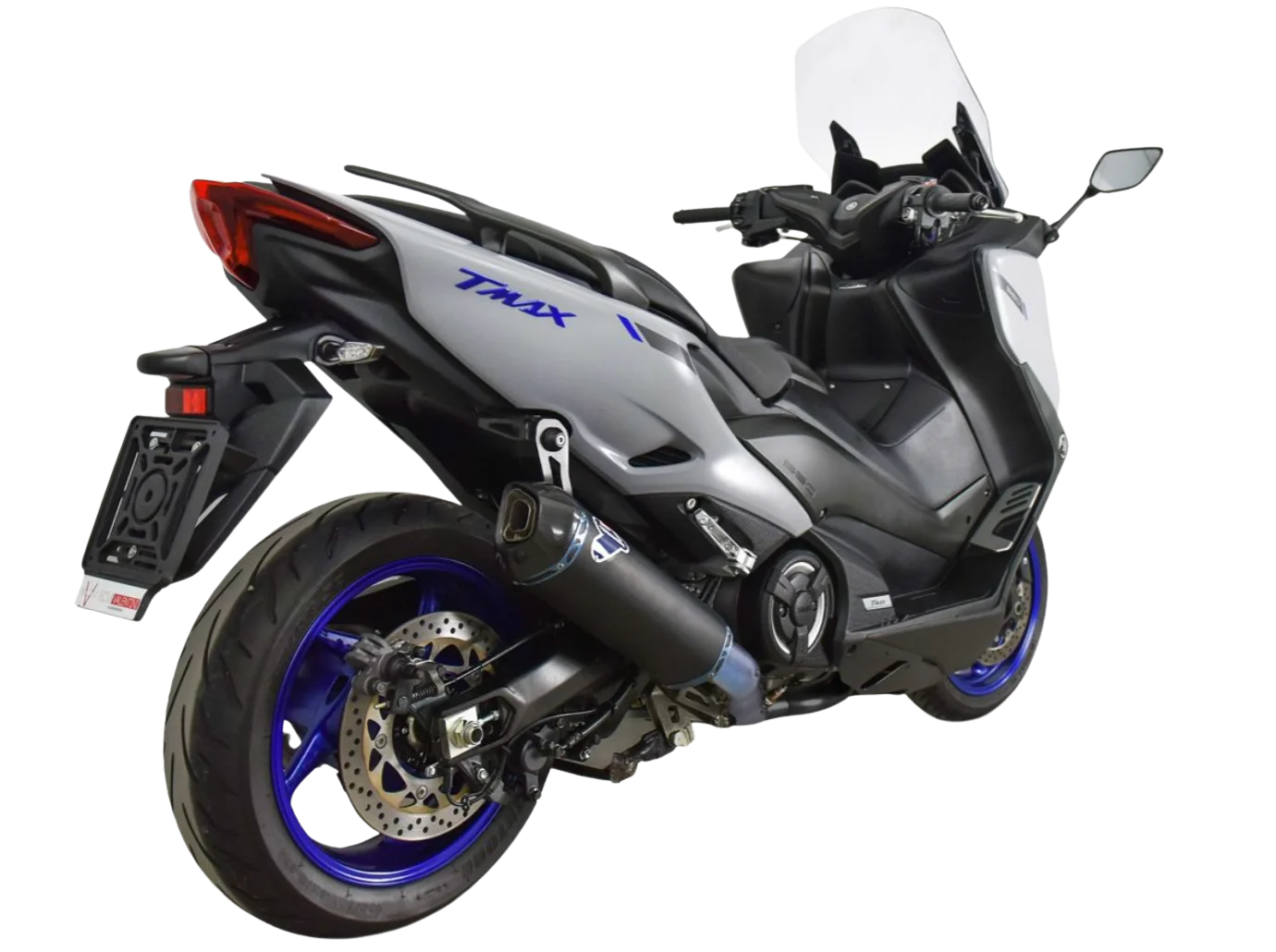 Ligne Complète Racing Termignoni Titane Full Black - Yamaha T-MAX 560 - Miniature 3