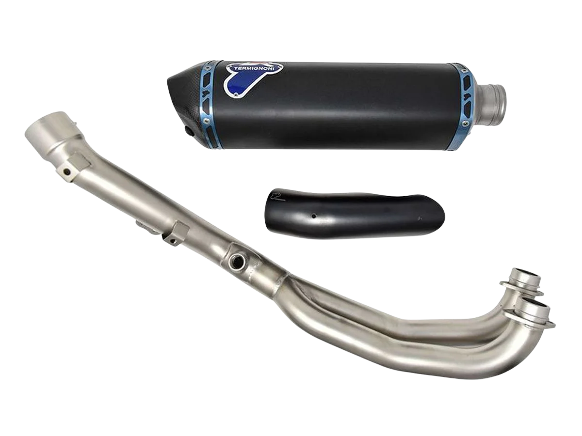 Ligne Complète Racing Termignoni Titane Noir - Yamaha T-MAX 560 - Image 1