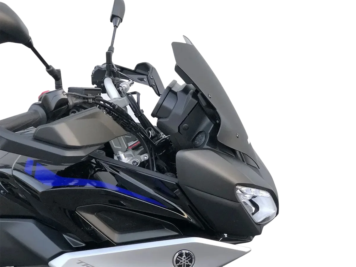 Bulle sport noir mat WRS - Yamaha Tracer 900 GT - Miniature 2