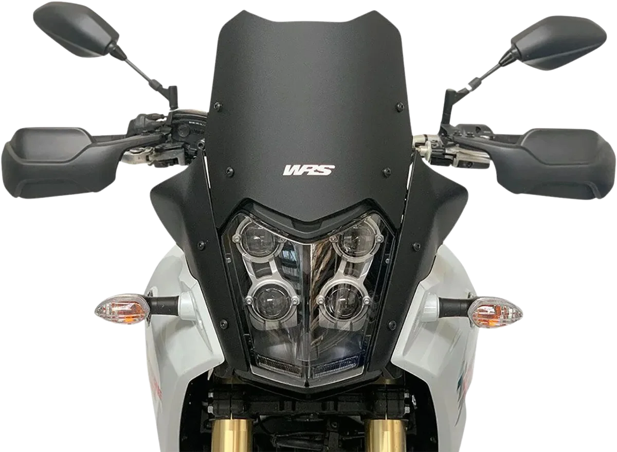 Bulle sport noir WRS - Yamaha Ténéré 700 - Miniature 4