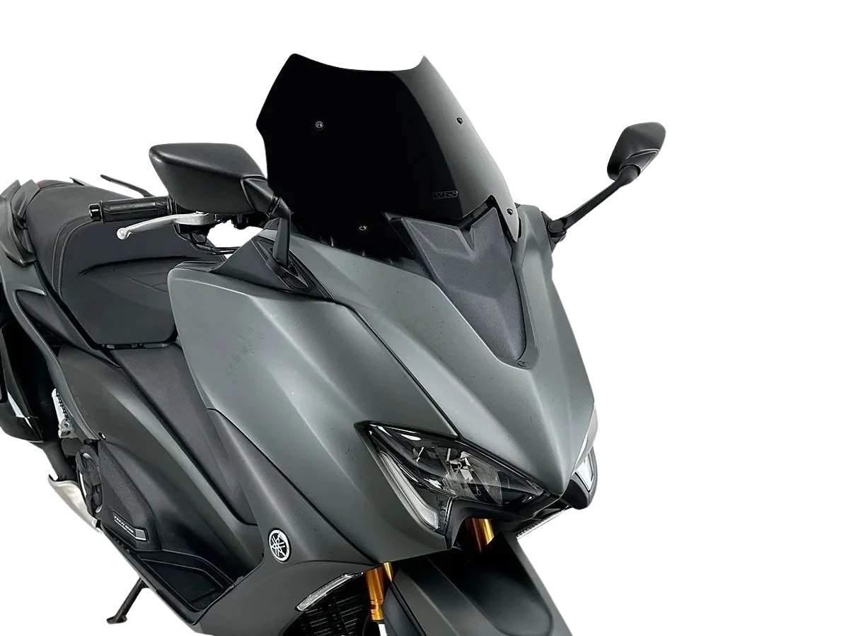 Bulle super-sport noir brillant WRS - Yamaha T-MAX 530 SX / DX - Miniature 3
