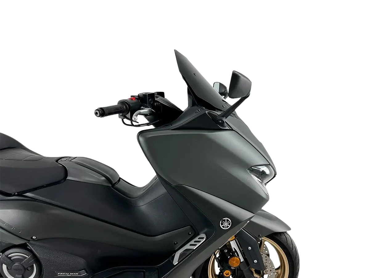Bulle super-sport noir brillant WRS - Yamaha T-MAX 530 SX / DX - Miniature 4