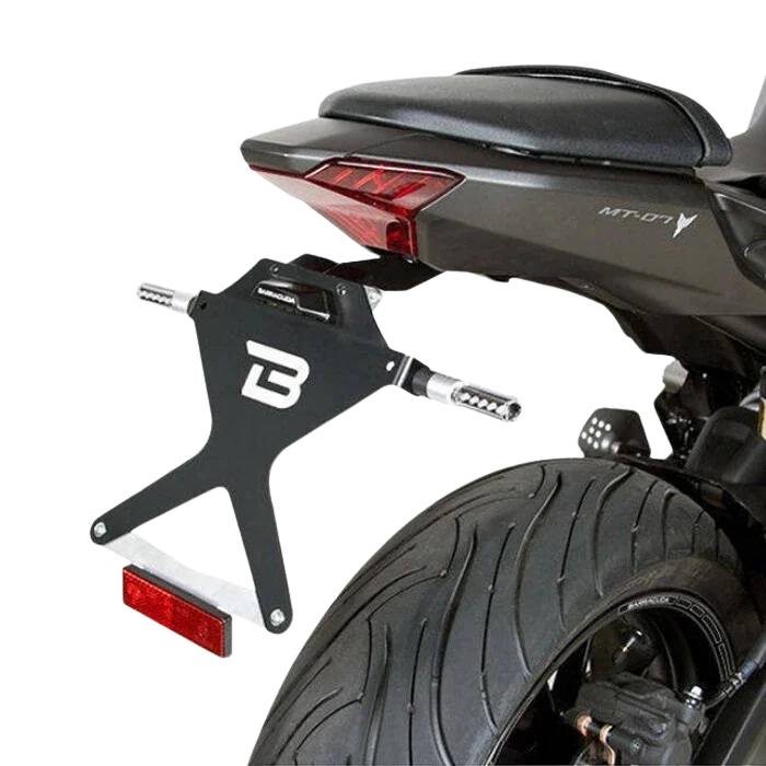 Support de plaque inclinable Barracuda - Yamaha MT-07