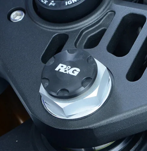 Insert écrou de direction R&G RACING noir - Yamaha MT-10